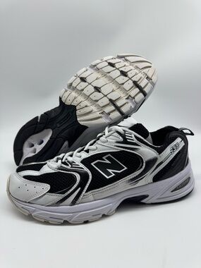 New Balance 530 530v2 White Black MR530SJ Men’s Size 8.5